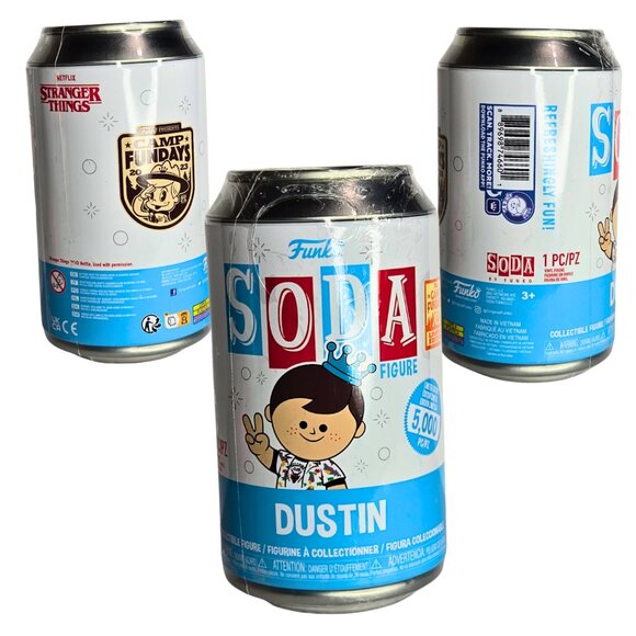 Funko Soda Freddy As Dustin Stranger Things Camp Fundays 2023 LE5000 - Picture 3 of 3